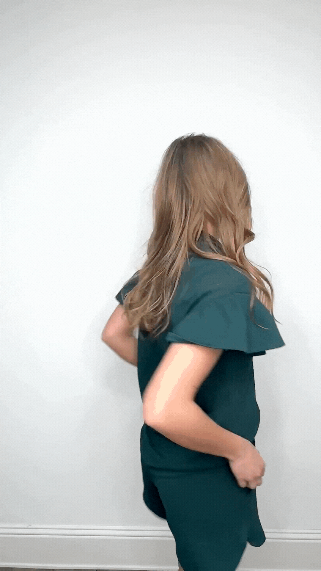 Forest Green Knit Shorts