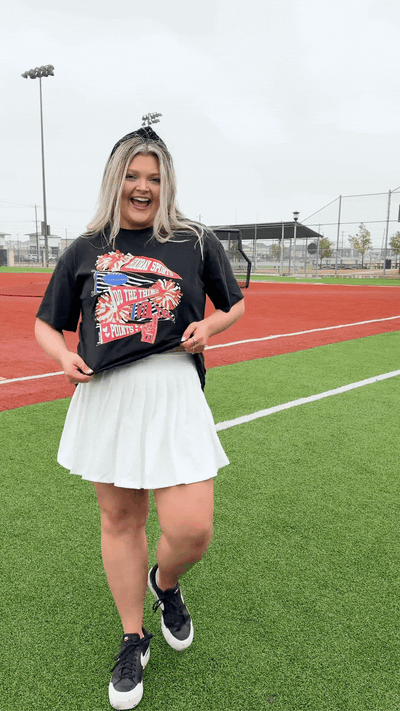 Hooray Sports Black Tee Shirt Blank