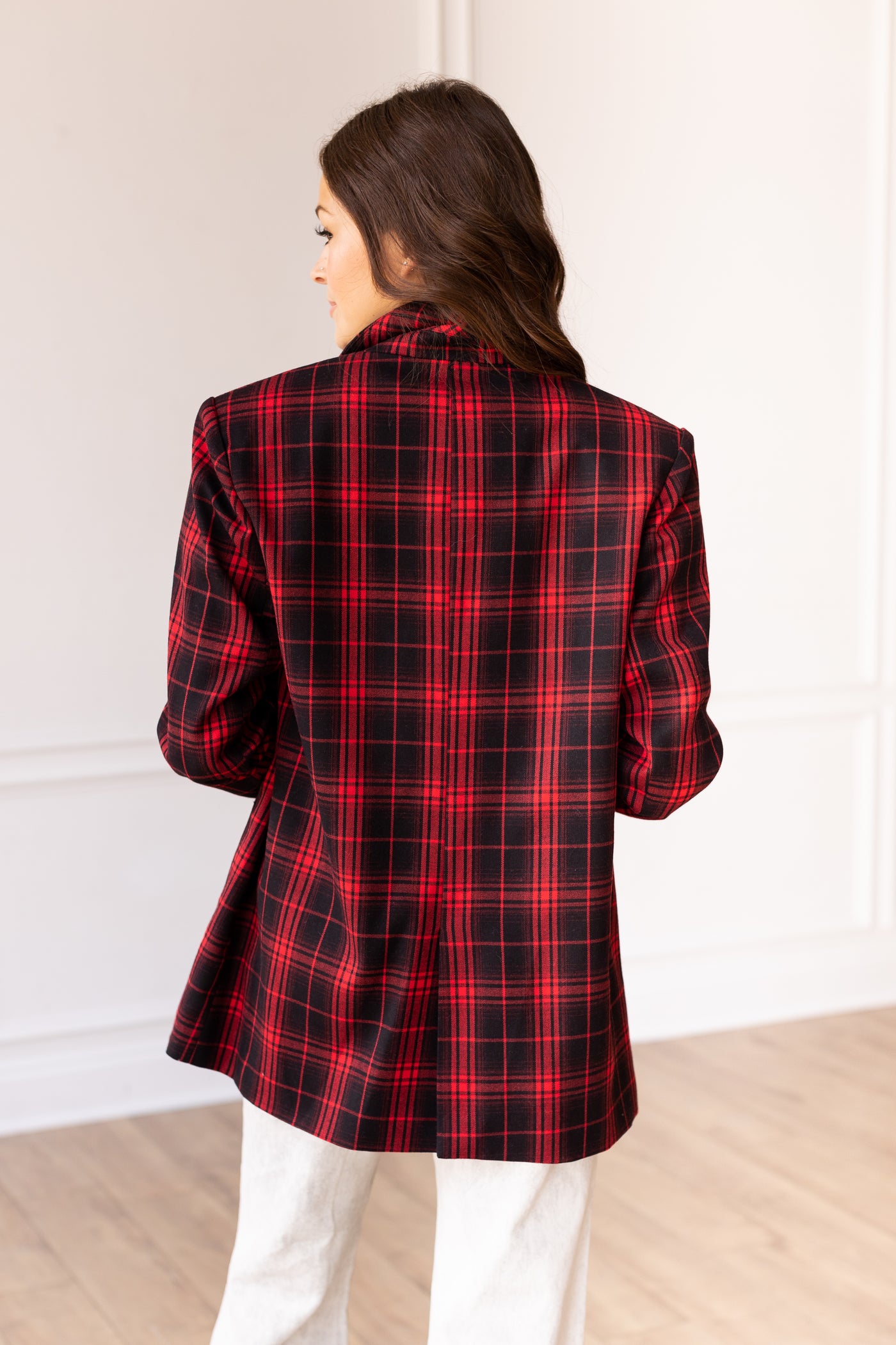 Plaid Perfection Blazer