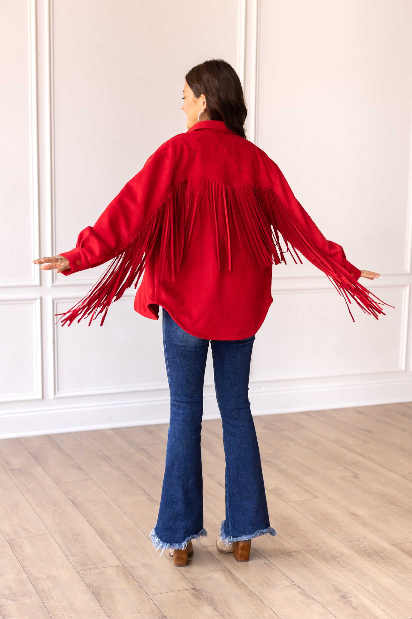 Red Hot Rodeo Fringe Jacket