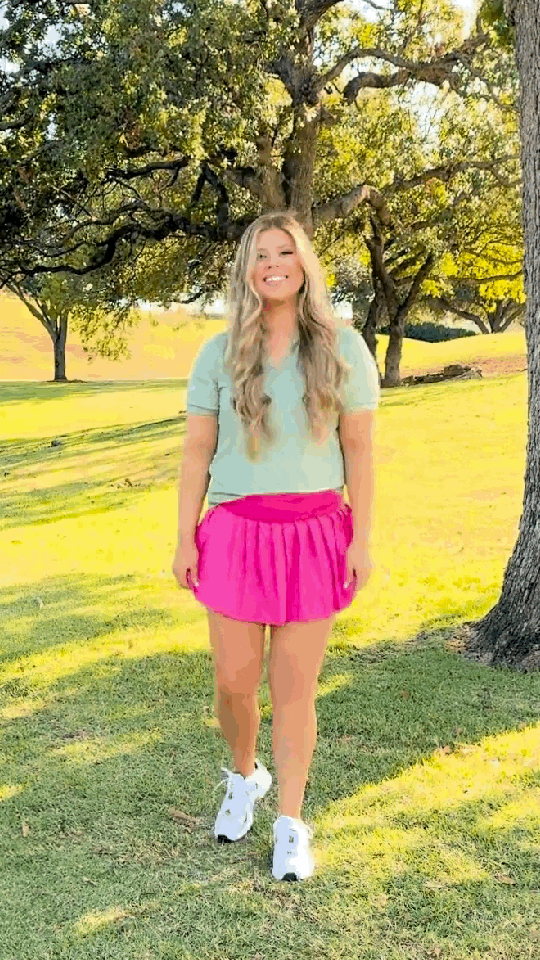 Rib Knit Polo Top, Sage Green