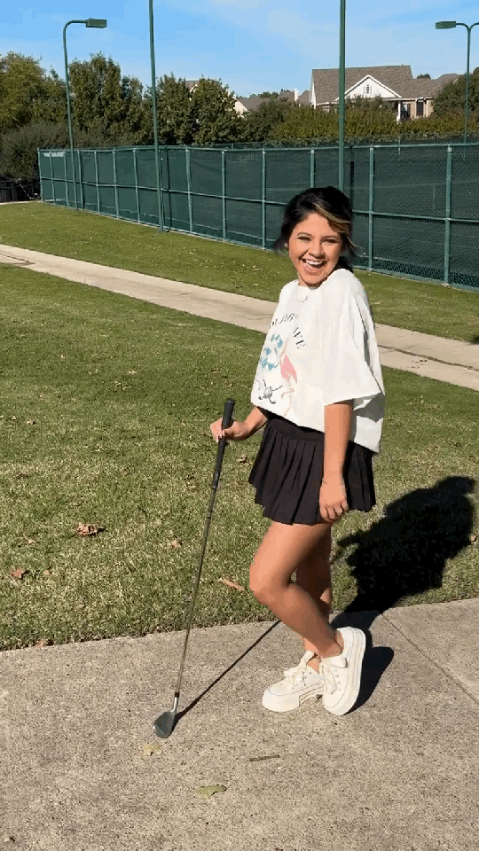 Golfer's Wife" on Relaxed White Tee