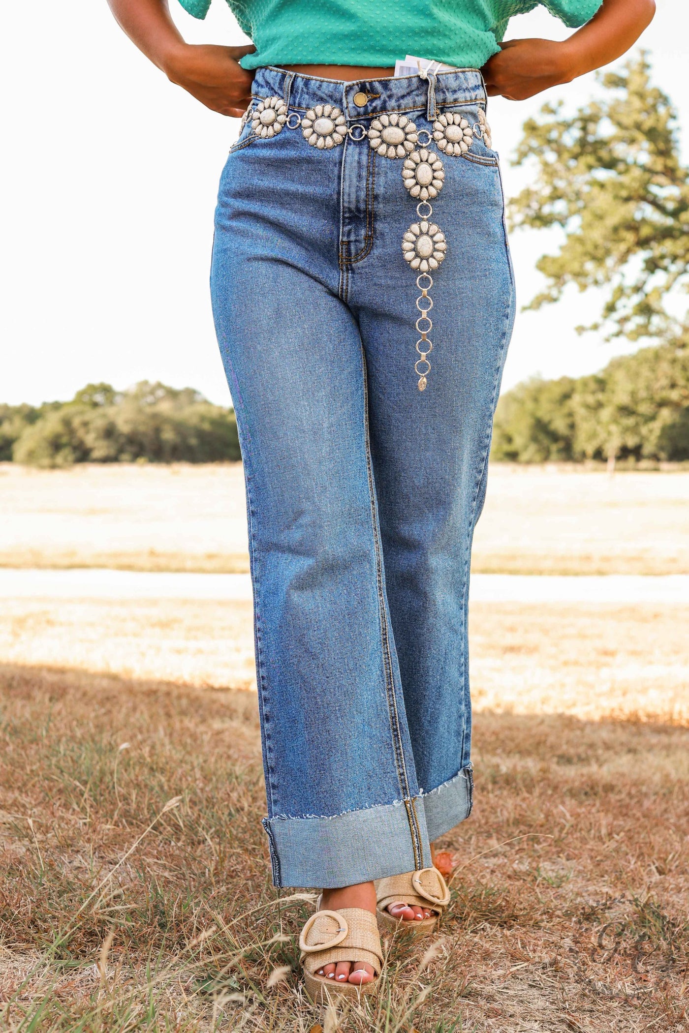 The Beth Midrise Straight Leg Jean