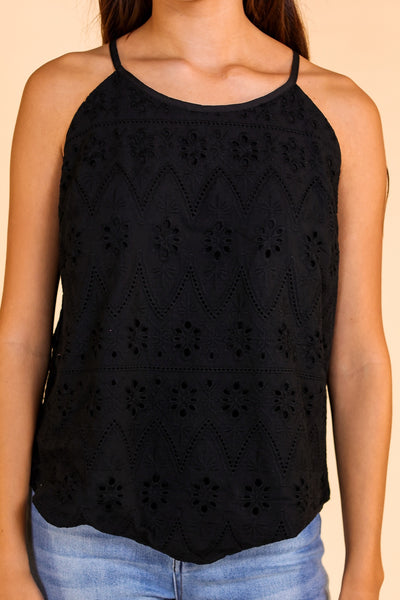 The Yala Top in Black