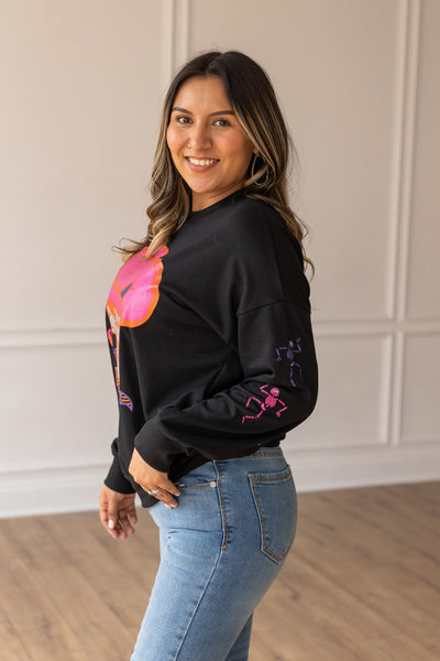 Wild West Rebel Black Sweatshirt