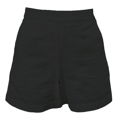 Linen Shorts, Black