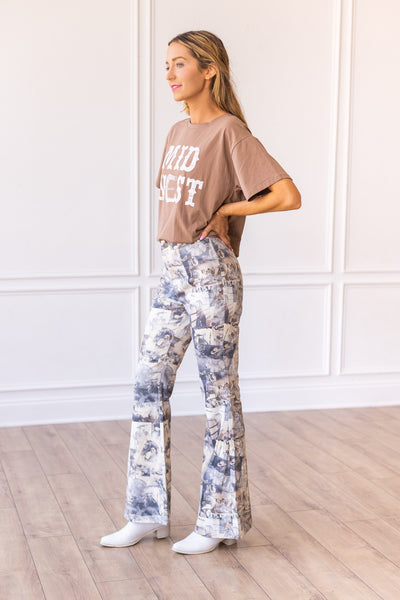 Bronco Belle Flare Leg Pants