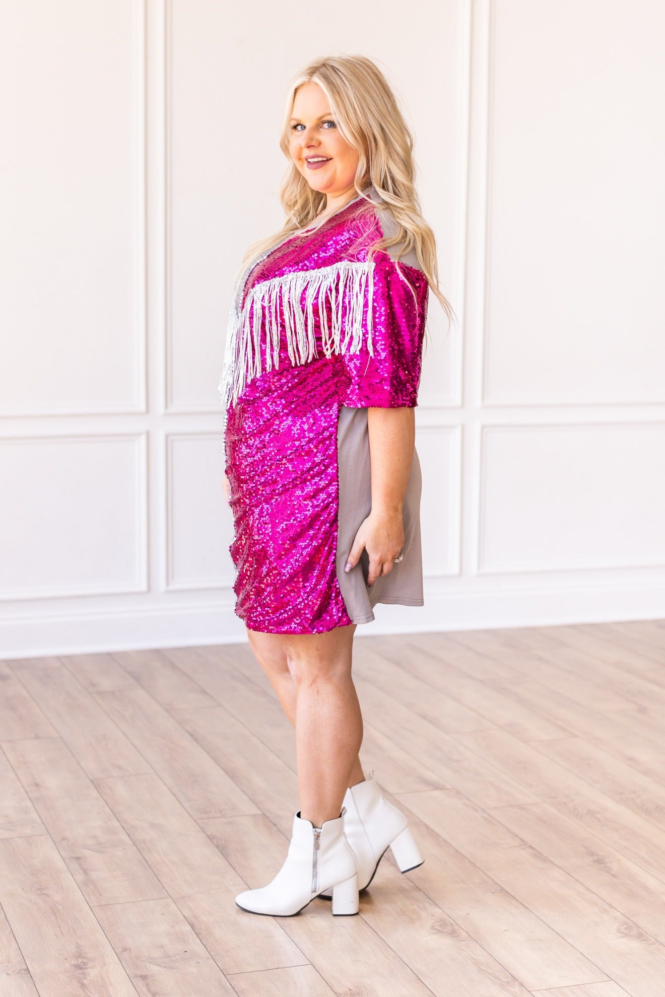 Rodeo-Ready Western Fringe Dress