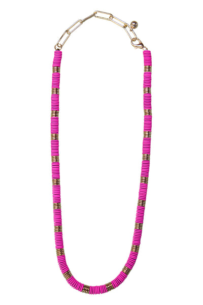 Making Big Statements Pink Chocker Necklace