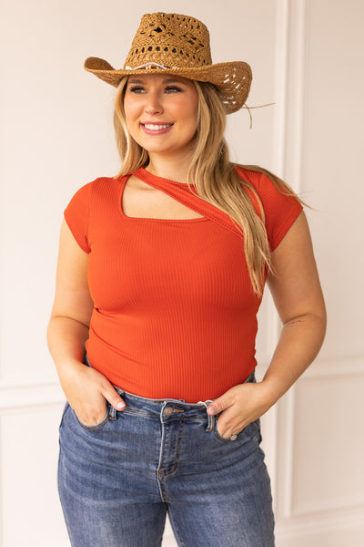 Kelly Bodysuit, Orange