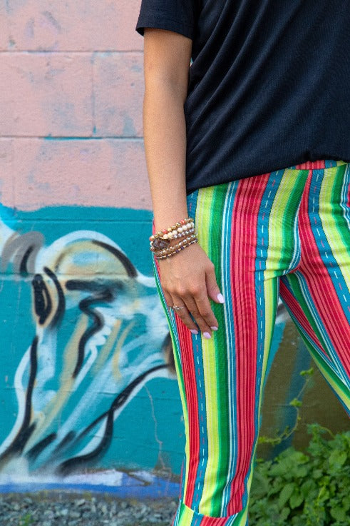 Strutting in Serape Flare Pants