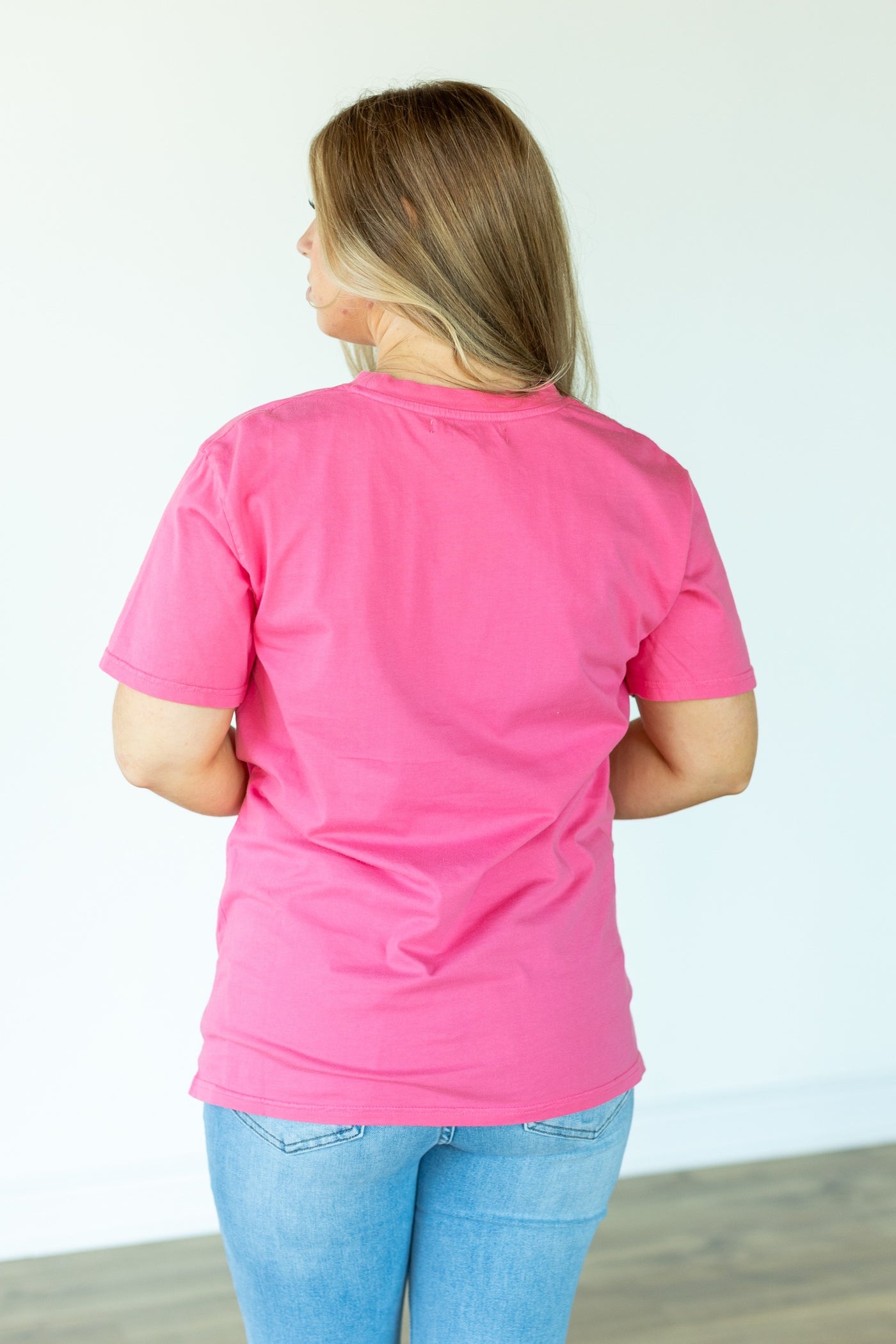 Pink Star Oxidized Tee