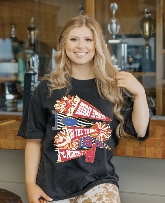 Hooray Sports Black Tee Shirt