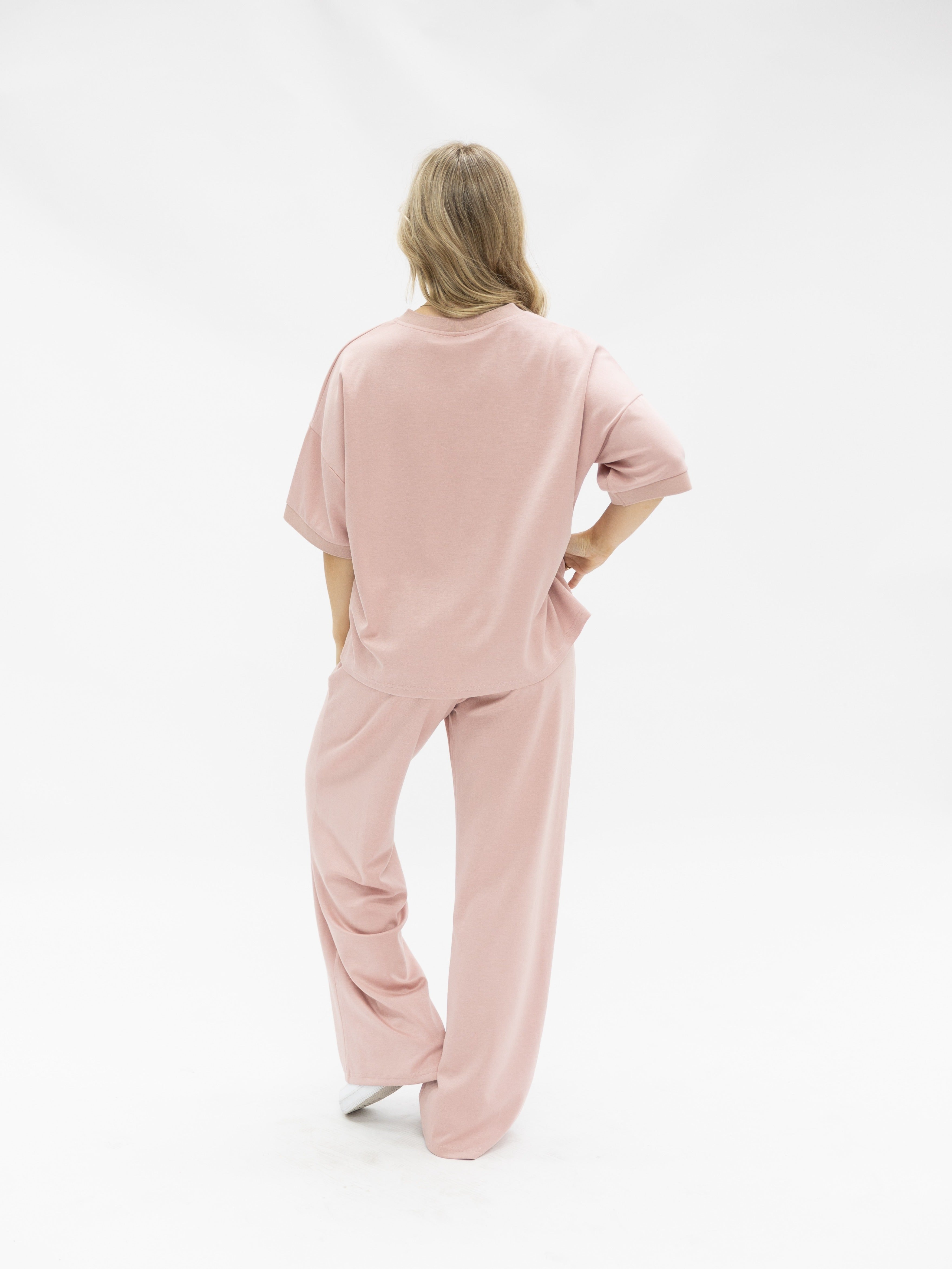 Butter Soft V-Neck Top, Pink