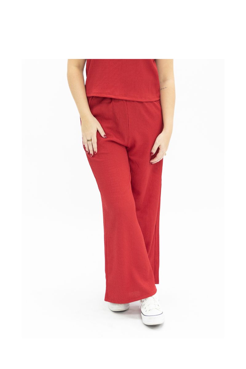 The Earhart Pants, Red