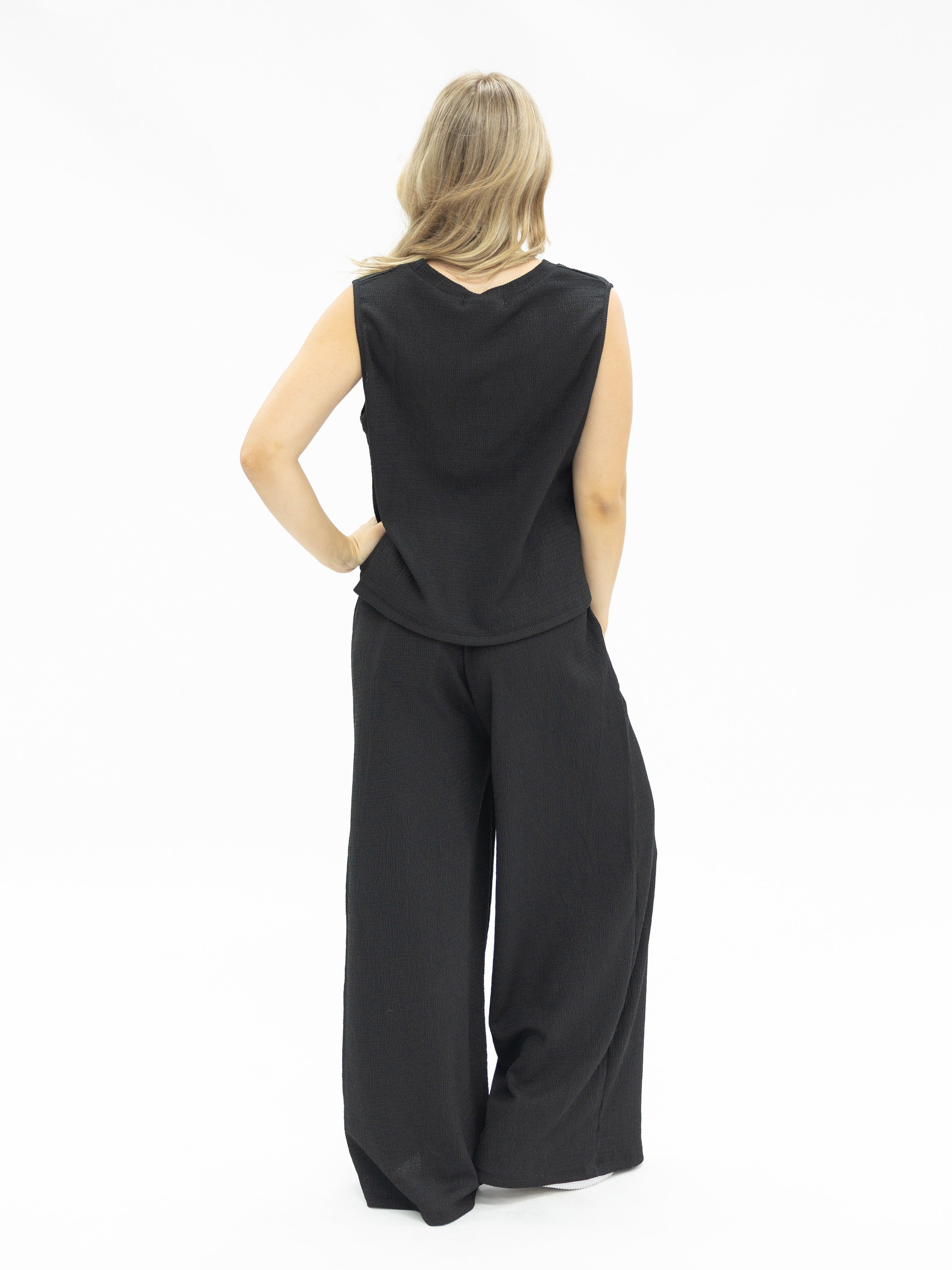 The Earhart Pants, Black