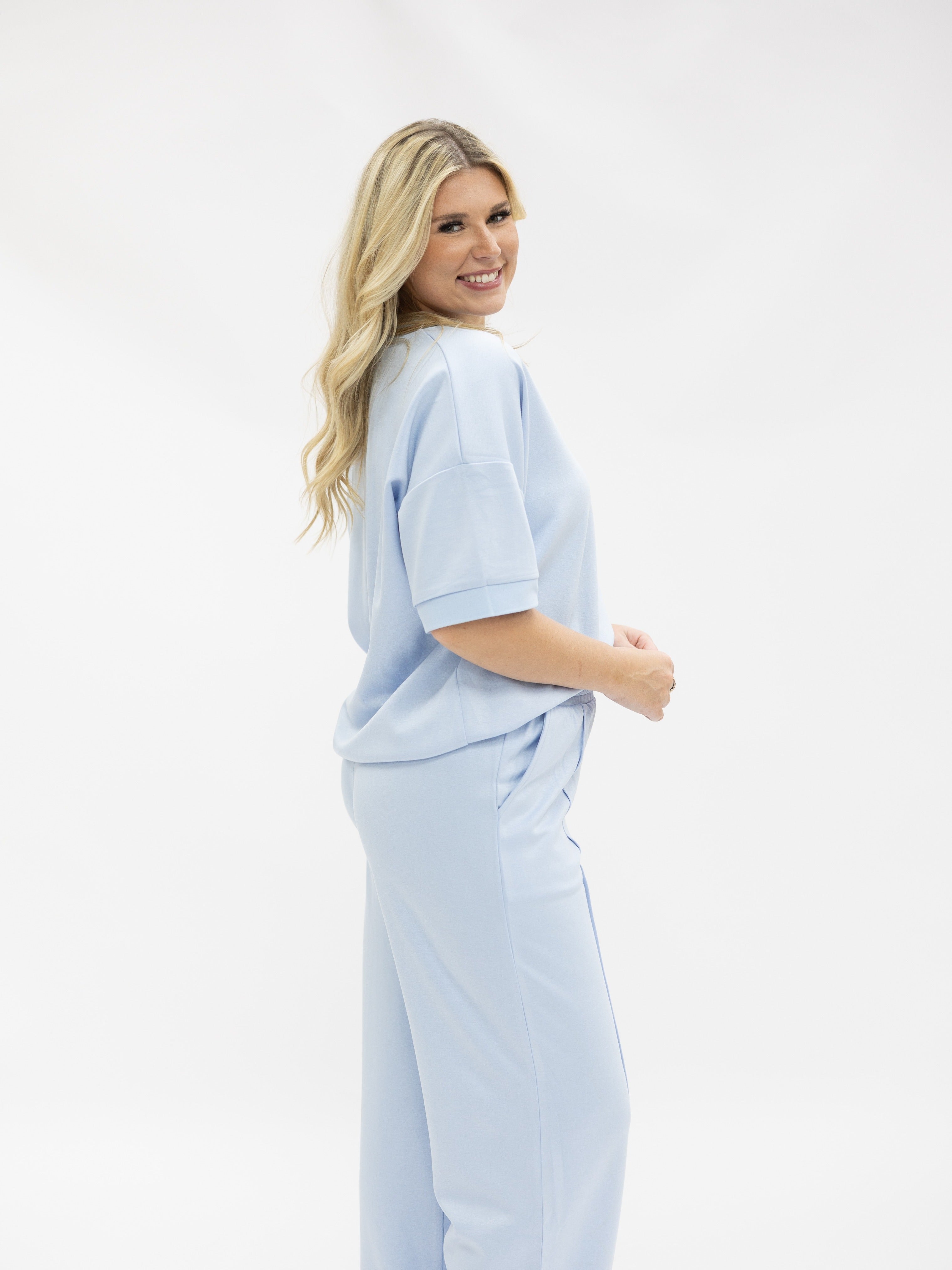 Butter Soft Pants, Blue