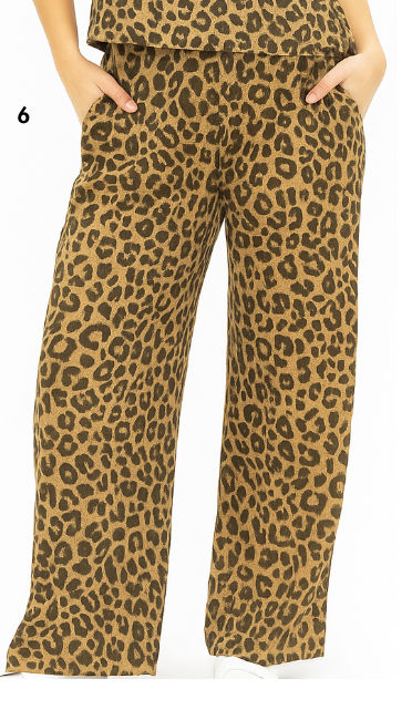 The Earhart Pants, Leopard