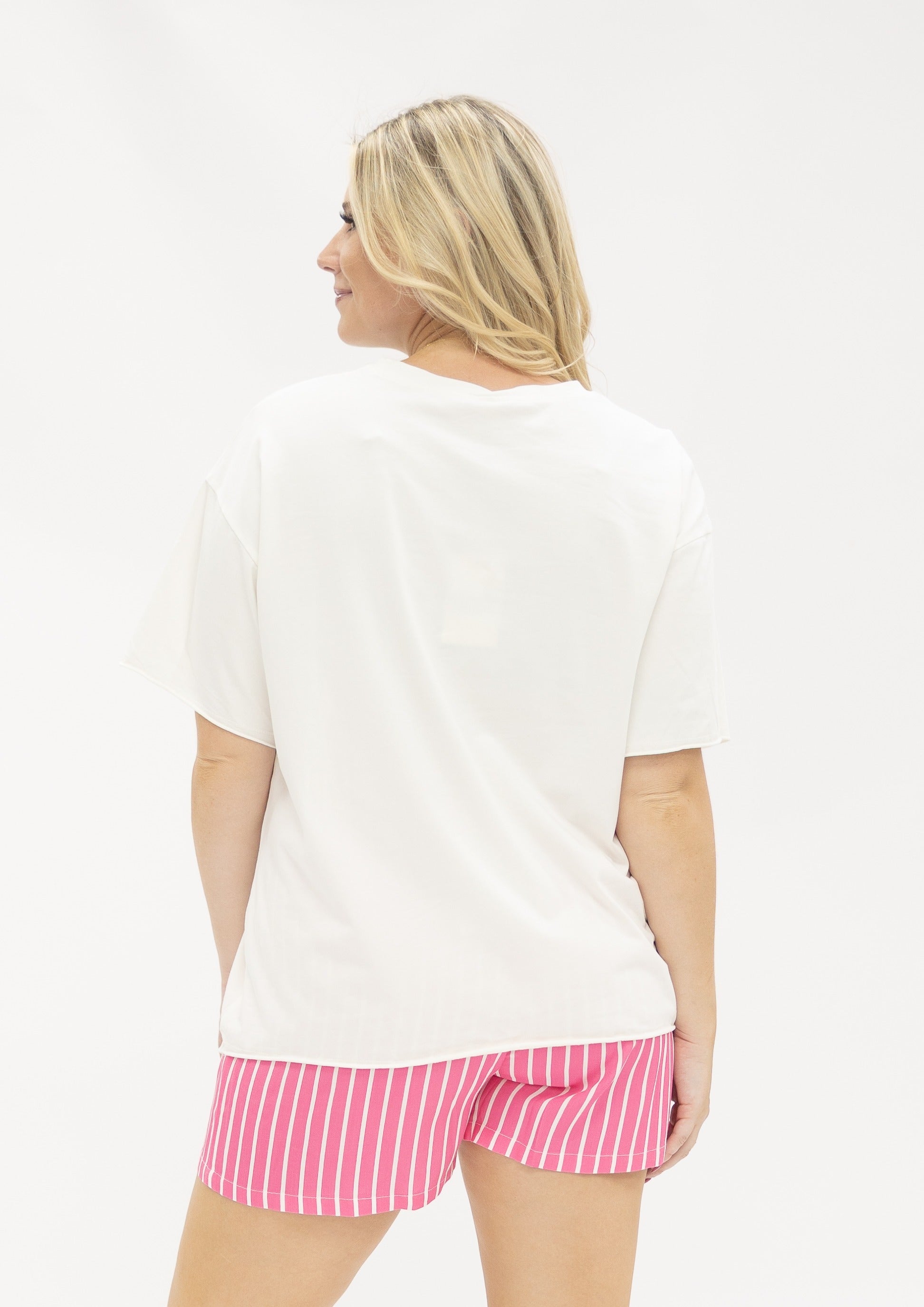 Gelato On White Relaxed Fit Tee