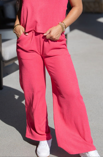 The Earhart Pants, Fuchsia