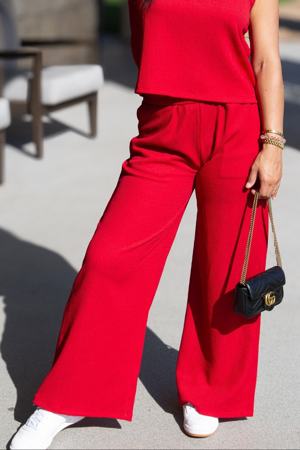 The Earhart Pants, Red