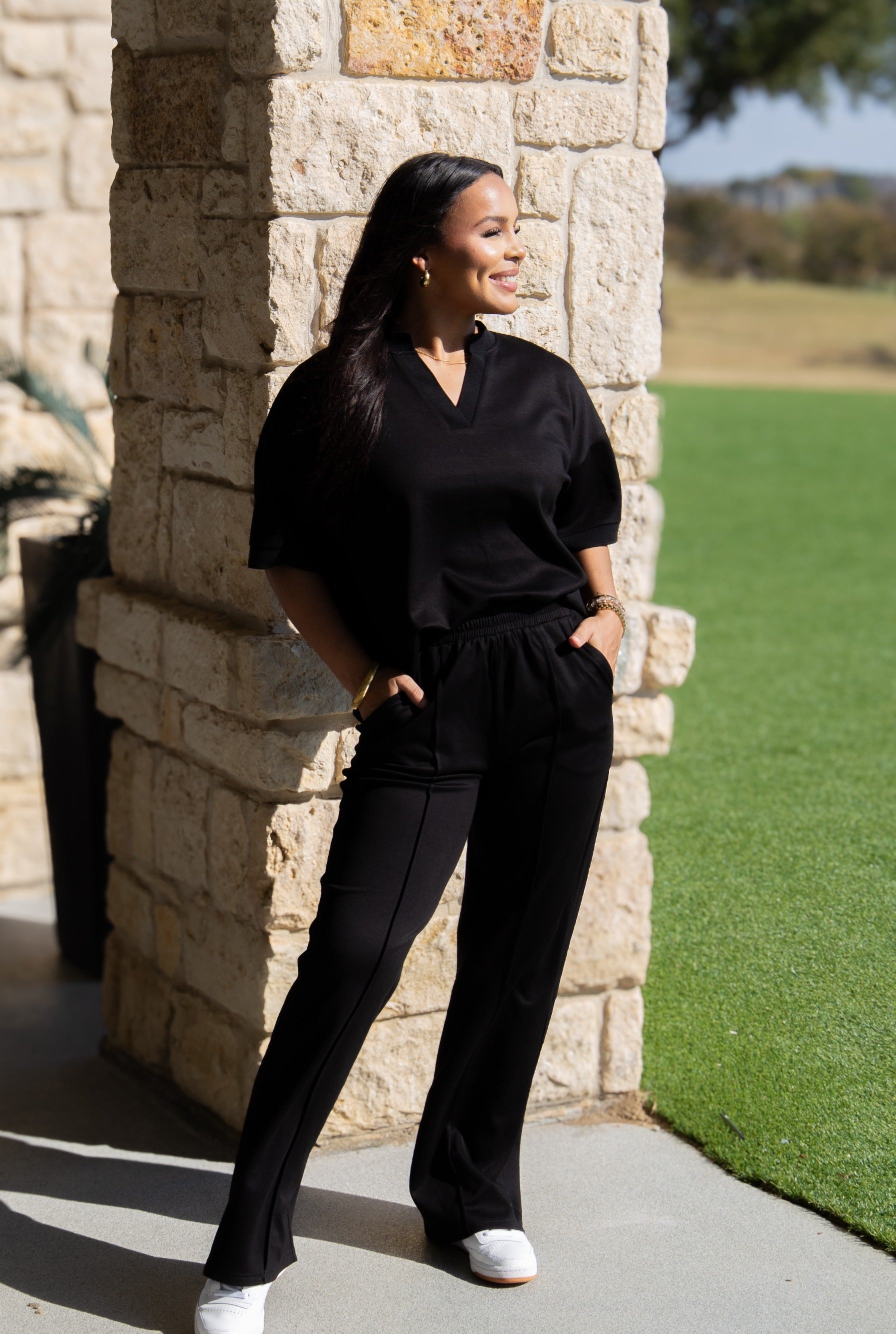 Butter Soft Pants, Black