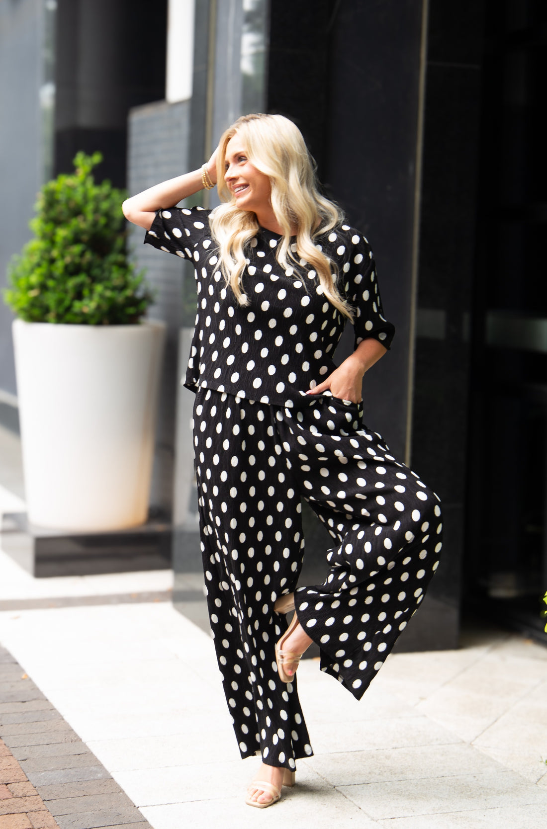 The Earhart Pants, Polka Dot