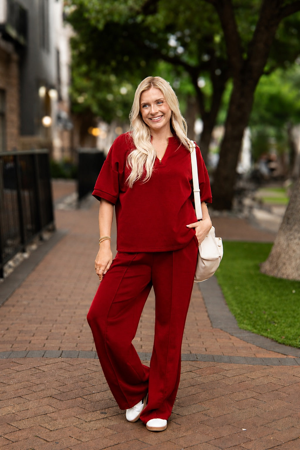 Butter Soft Pants, Maroon