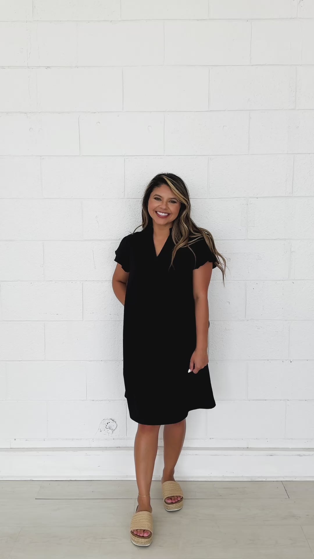 The Nicole Dress, Black