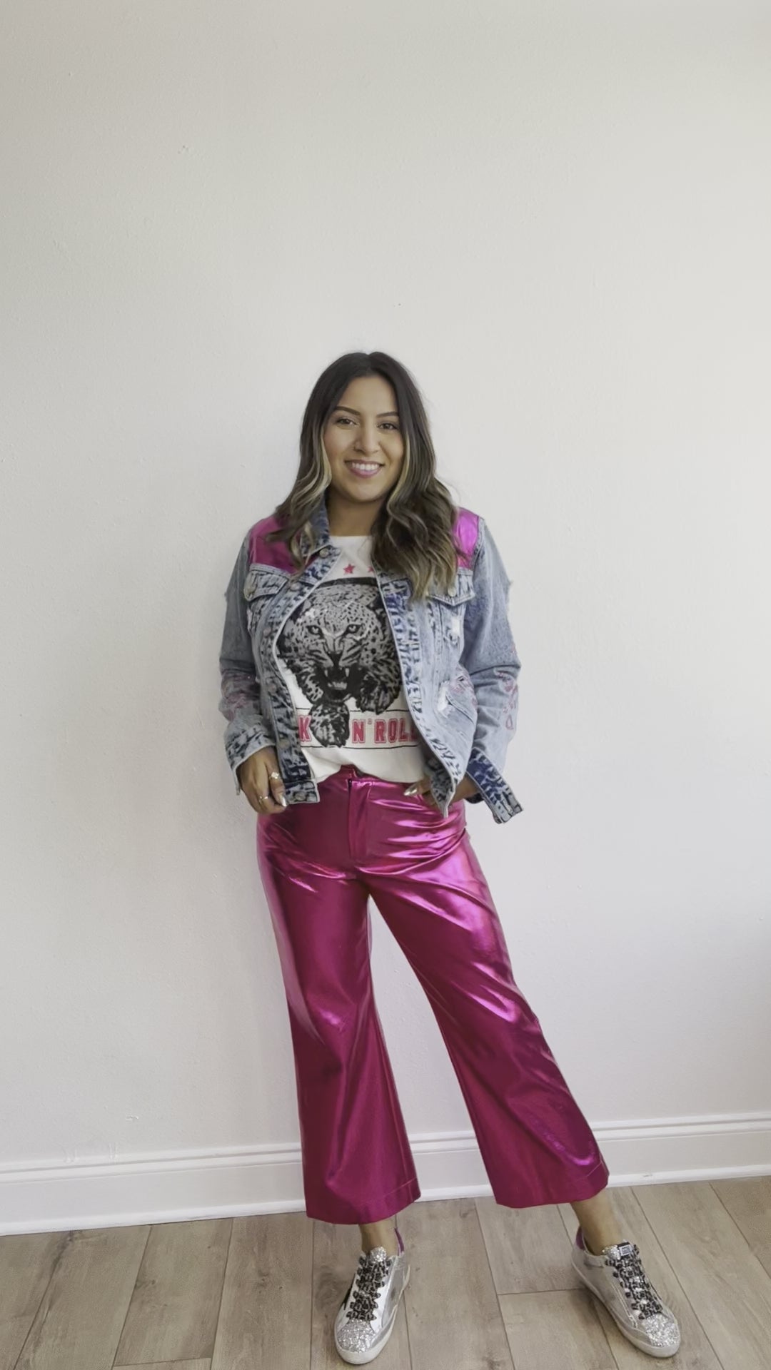 Western Glam Denim Jacket