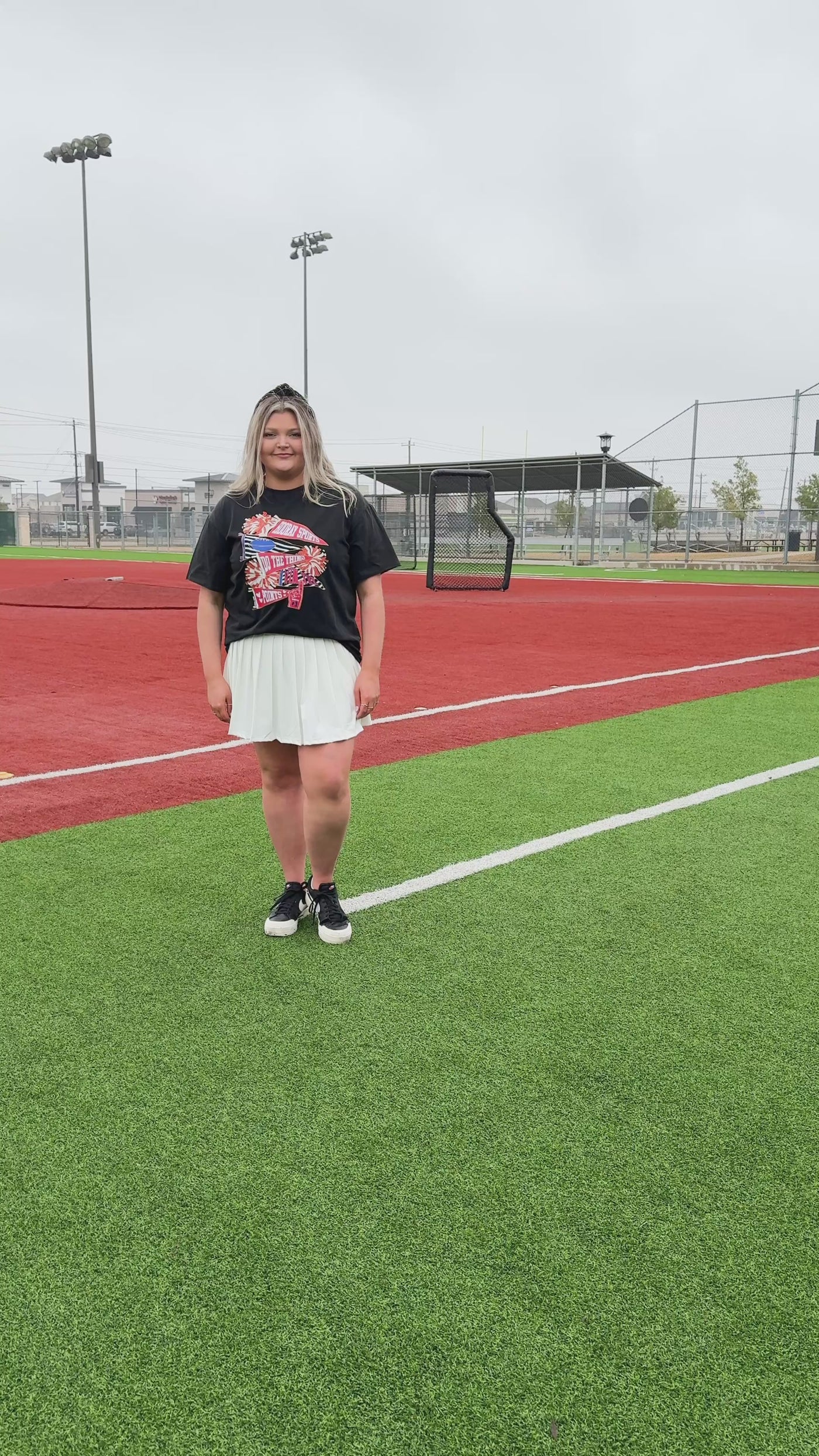 Hooray Sports Black Tee Shirt Blank