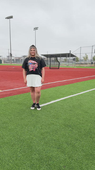 Hooray Sports Black Tee Shirt Blank