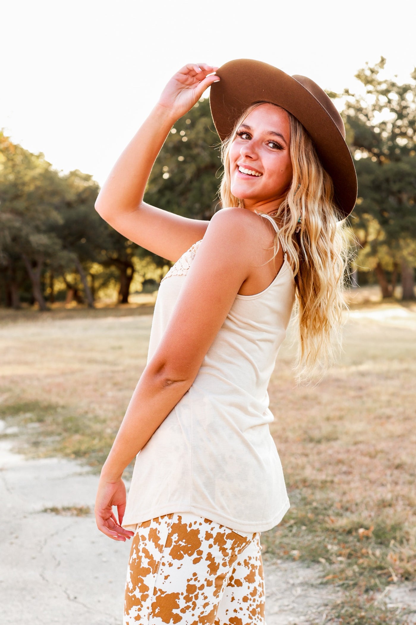 Undeniable Beauty Crochet Tank, Ivory