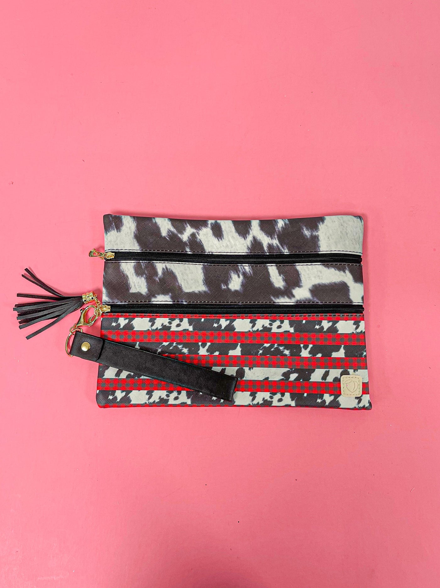 Two Of A Kind Double Zipper Versi Bag