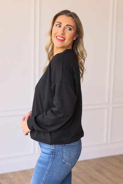 The Dana Sweatshirt, Black