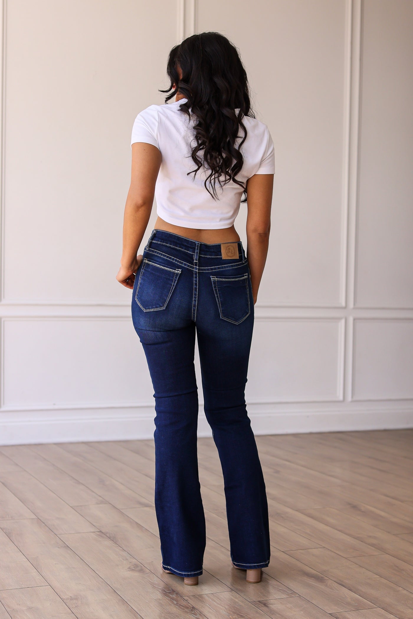 The Courtney Midrise Bootcut Jean